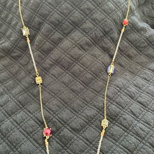 LOFT Multicolor Gemstone Necklace
